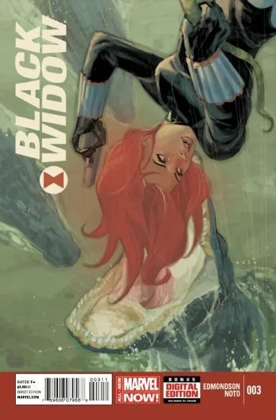Black Widow, Vol. 6 #3 comic book cover, 2014
