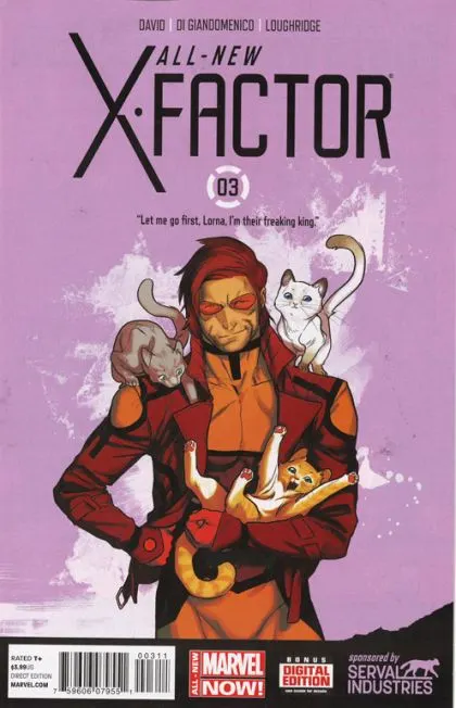 All-New X-Factor #3 Regular Kris Anka Cover comic book cover, 2014