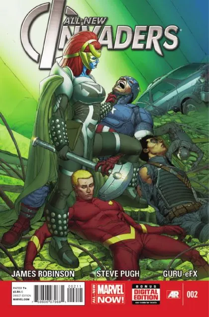 All-New Invaders #2 Mukesh Singh Regular Cover comic book cover, 2014