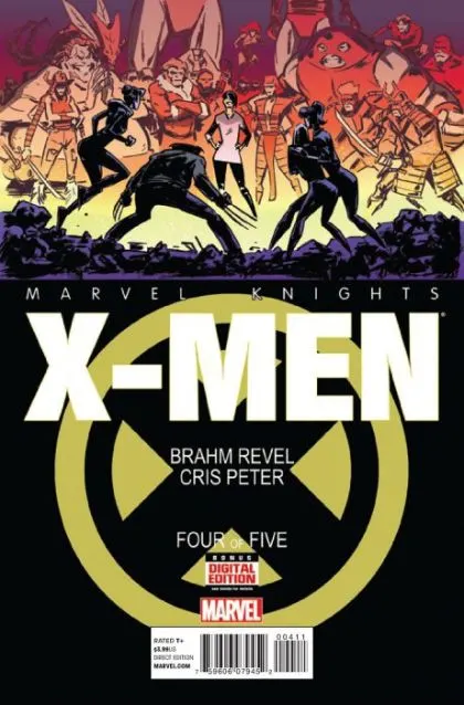 Marvel Knights: X-Men #4 comic book cover, 2014
