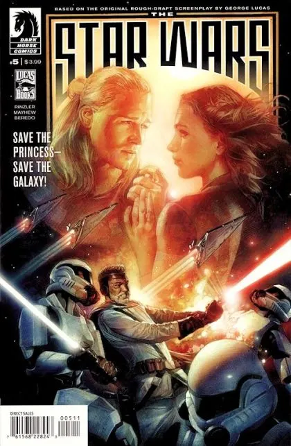 The Star Wars #5 comic book cover, 2014