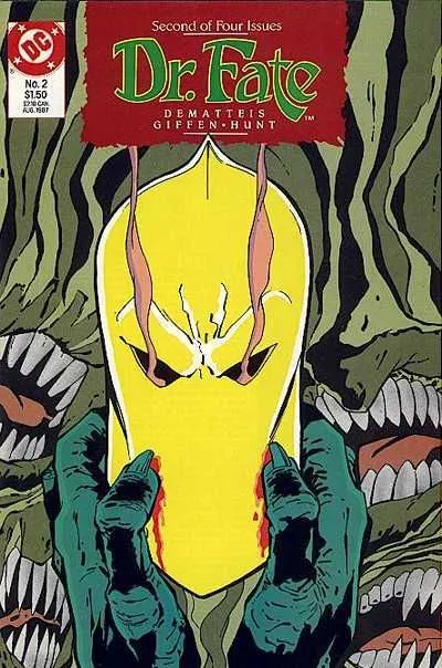 Dr. Fate, Vol. 1 #2 comic book cover, 1987