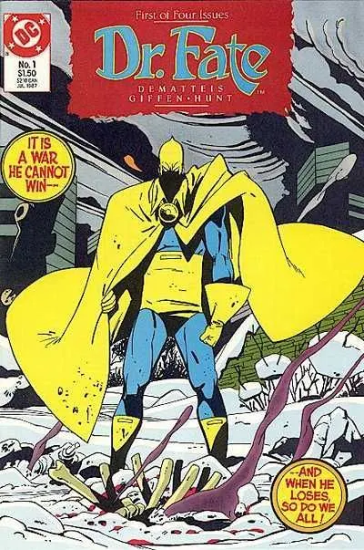 Dr. Fate, Vol. 1 #1 comic book cover, 1987