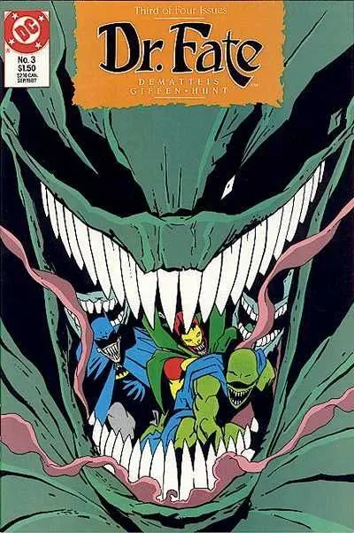 Dr. Fate, Vol. 1 #3 comic book cover, 1987