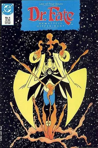 Dr. Fate, Vol. 1 #4 comic book cover, 1987