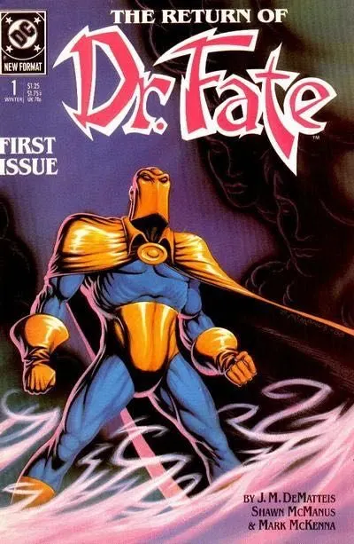 Dr. Fate, Vol. 2 #1 comic book cover, 1988