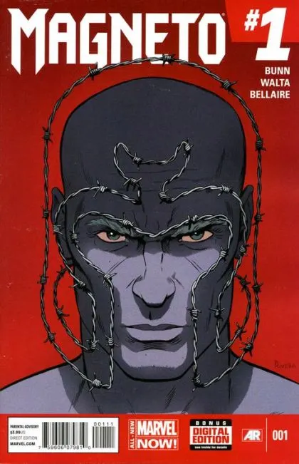 Magneto, Vol. 3 #1 Regular Paolo Rivera Cover comic book cover, 2014