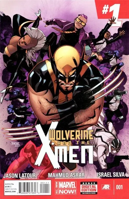Wolverine & the X-Men, Vol. 2 #1 Regular Mahmud Asrar Cover comic book cover, 2014