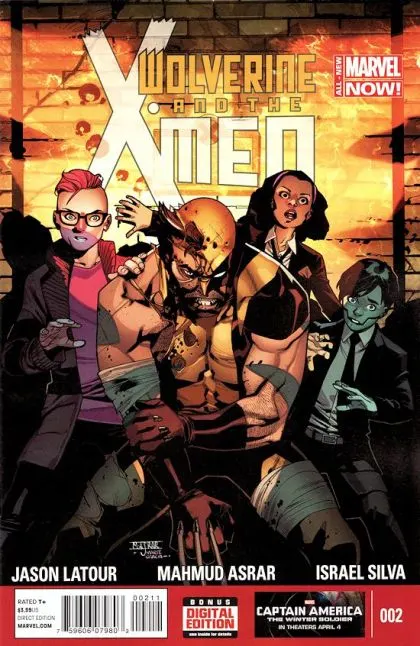 Wolverine & the X-Men, Vol. 2 #2 Regular Mahmud Asrar Cover comic book cover, 2014