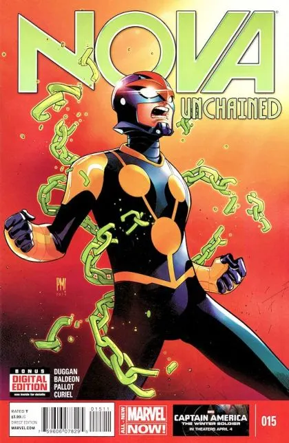Nova, Vol. 5 #15 Paco Medina Regular comic book cover, 2014
