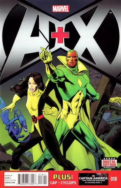 A+X #18 comic book cover, 2014