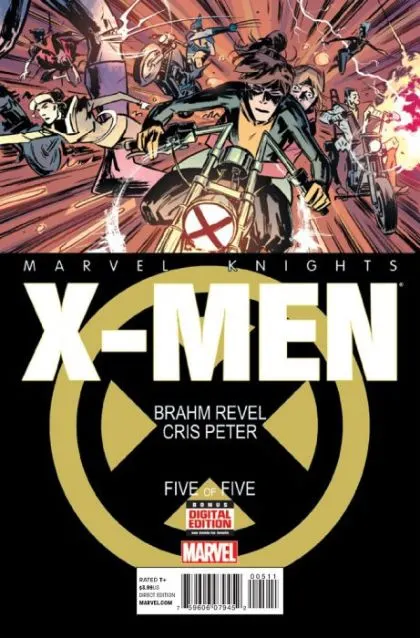 Marvel Knights: X-Men #5 comic book cover, 2014