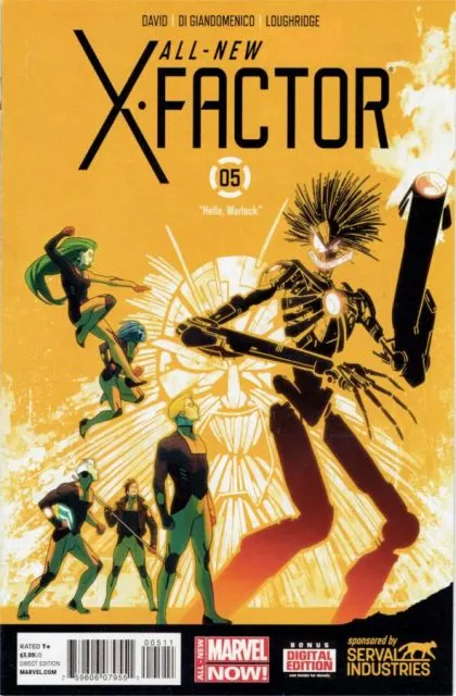 All-New X-Factor #5 comic book cover, 2014