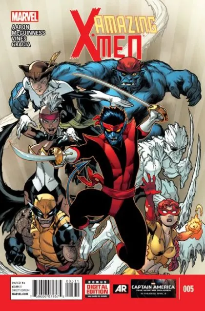 Amazing X-Men, Vol. 2 #5 comic book cover, 2014