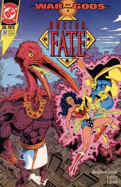 Dr. Fate, Vol. 2 #32 comic book cover, 1991