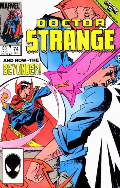 Doctor Strange, Vol. 2 #74 Direct Edition comic book cover, 1985
