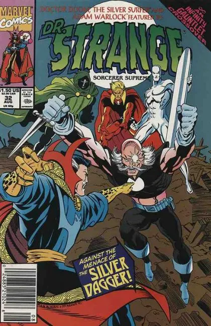 Doctor Strange: Sorcerer Supreme, Vol. 1 #32 comic book cover, 1991