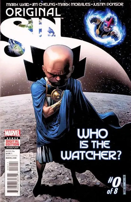Original Sin #0 Regular Jim Cheung Cover comic book cover, 2014