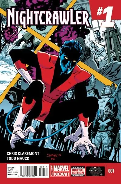 Nightcrawler, Vol. 4 #1 Chris Samnee Regular Cover comic book cover, 2014