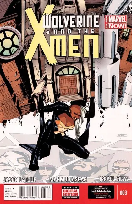 Wolverine & the X-Men, Vol. 2 #3 Regular Mahmud Asrar Cover comic book cover, 2014