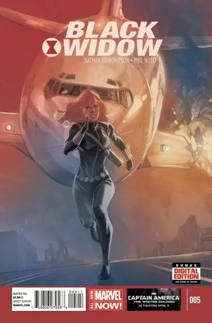 Black Widow, Vol. 6 #5 comic book cover, 2014