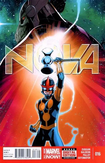 Nova, Vol. 5 #16 comic book cover, 2014