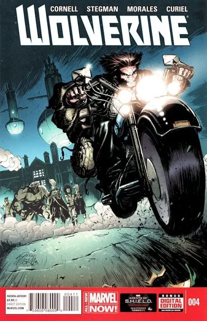 Wolverine, Vol. 6 #4 Direct Edition comic book cover, 2014