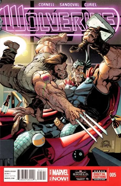 Wolverine, Vol. 6 #5 Regular Ryan Stegman Cover comic book cover, 2014