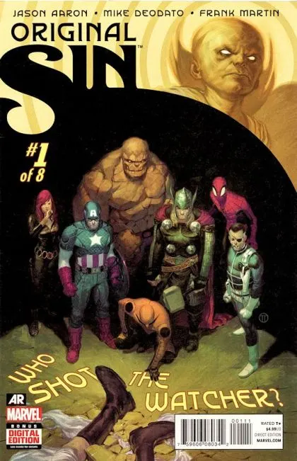 Original Sin #1 Regular Julian Totino Tedesco Cover comic book cover, 2014