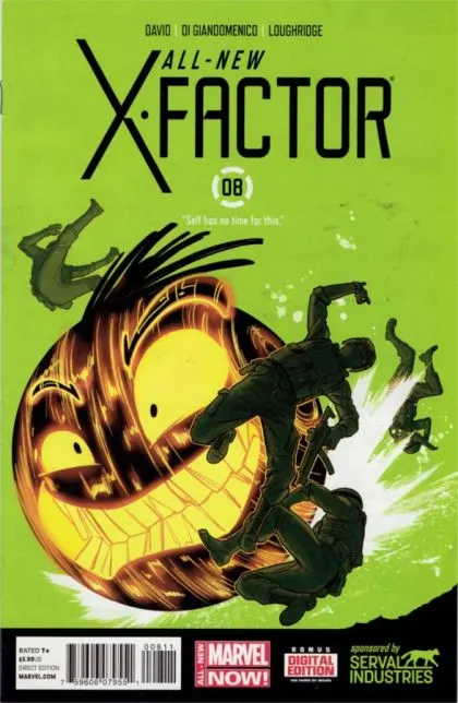 All-New X-Factor #8 comic book cover, 2014