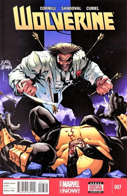 Wolverine, Vol. 6 #7 comic book cover, 2014