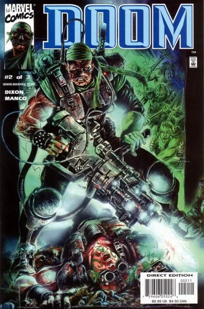 Doom, Vol. 1 #2 comic book cover, 2000