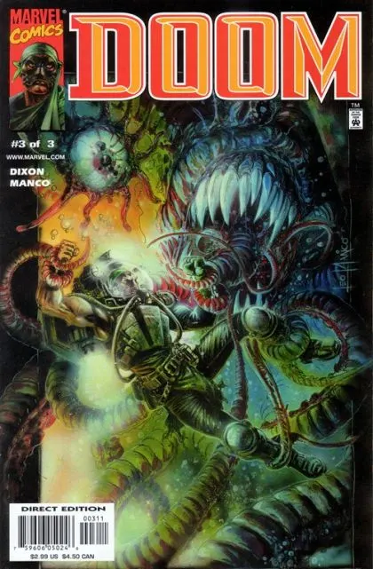 Doom, Vol. 1 #3 comic book cover, 2000