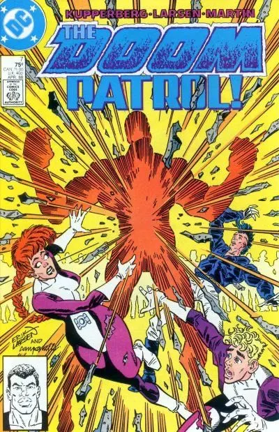 Doom Patrol, Vol. 2 #7 Direct Edition comic book cover, 1988