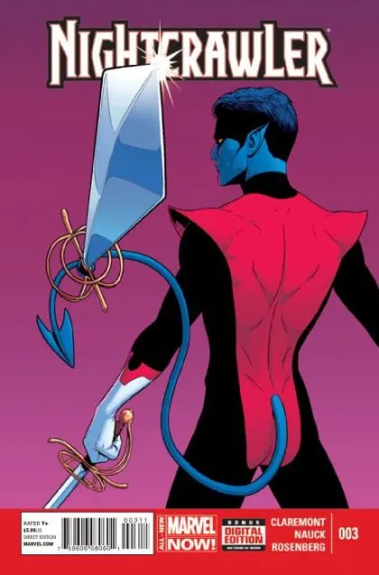 Nightcrawler, Vol. 4 #3 comic book cover, 2014