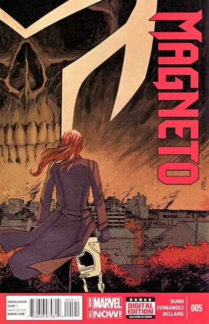 Magneto, Vol. 3 #5 comic book cover, 2014