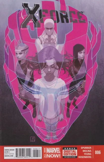 X-Force, Vol. 4 #6 comic book cover, 2014