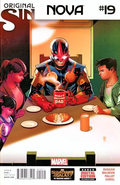 Nova, Vol. 5 #19 comic book cover, 2014