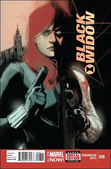 Black Widow, Vol. 6 #8 comic book cover, 2014