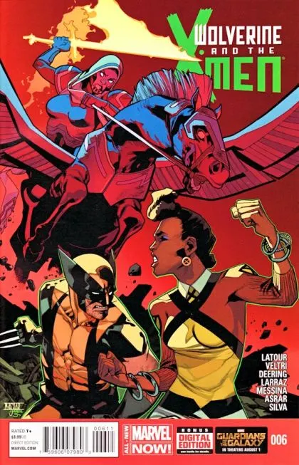 Wolverine & the X-Men, Vol. 2 #6 Regular Mahmud Asrar Cover comic book cover, 2014