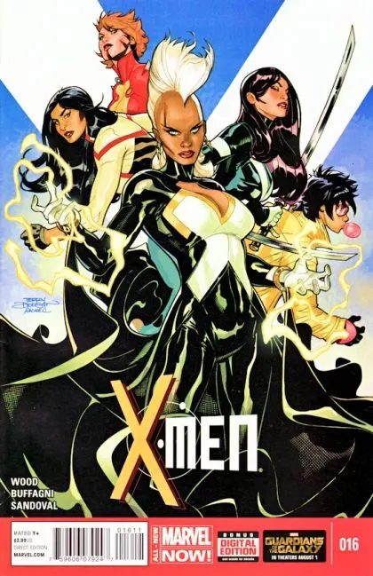 X-Men, Vol. 3 #16 Terry Dodson Regular comic book cover, 2014
