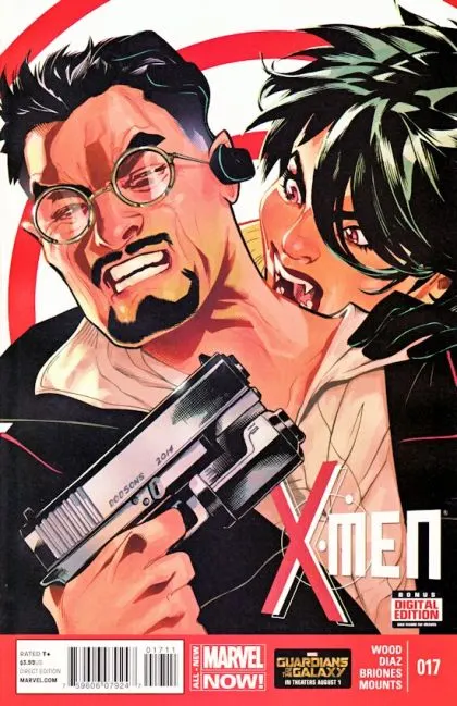 X-Men, Vol. 3 #17 comic book cover, 2014