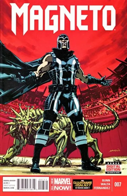 Magneto, Vol. 3 #7 comic book cover, 2014