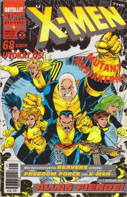 X-Men [SE] #1992-05 comic book cover, 1992