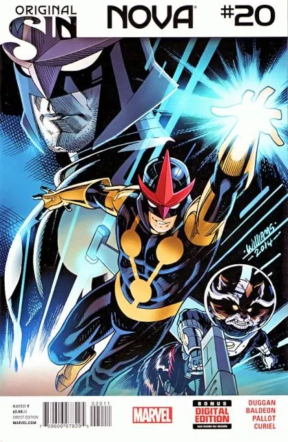 Nova, Vol. 5 #20 comic book cover, 2014