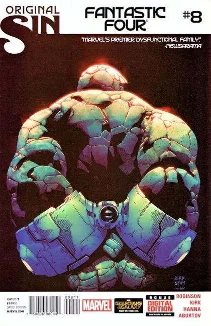 Fantastic Four, Vol. 5 #8 comic book cover, 2014