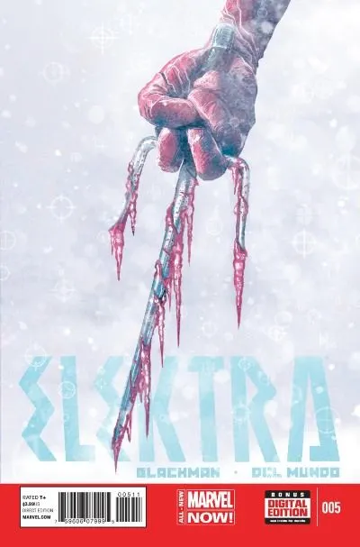 Elektra, Vol. 3 #5 comic book cover, 2014