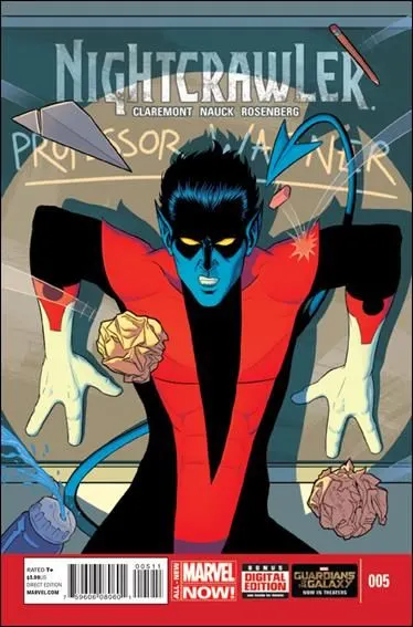 Nightcrawler, Vol. 4 #5 comic book cover, 2014