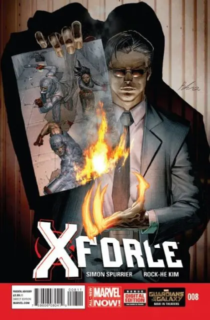 X-Force, Vol. 4 #8 comic book cover, 2014