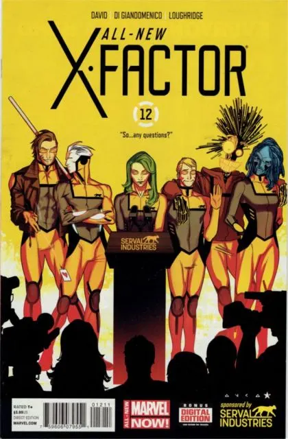 All-New X-Factor #12 comic book cover, 2014